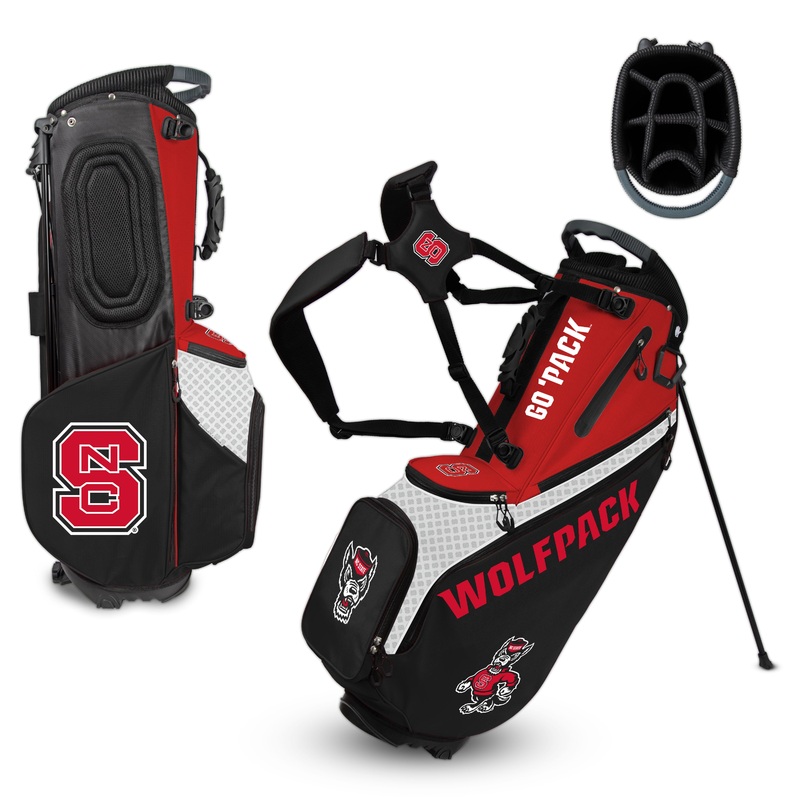 NCAA Team Effort Back Nine NC State Wolfpack Stand Bag