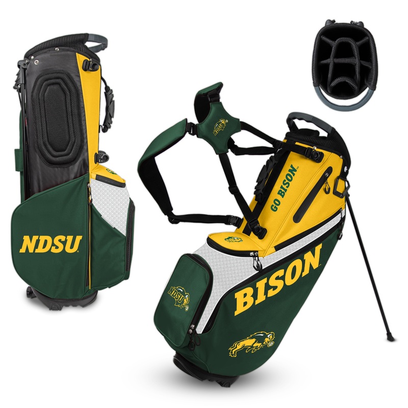 NCAA Team Effort Back Nine NDSU Bison Stand Bag
