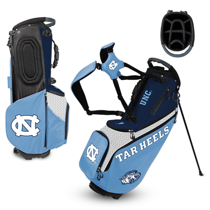 NCAA Team Effort Back Nine North Carolina Tar Heels Stand Bag