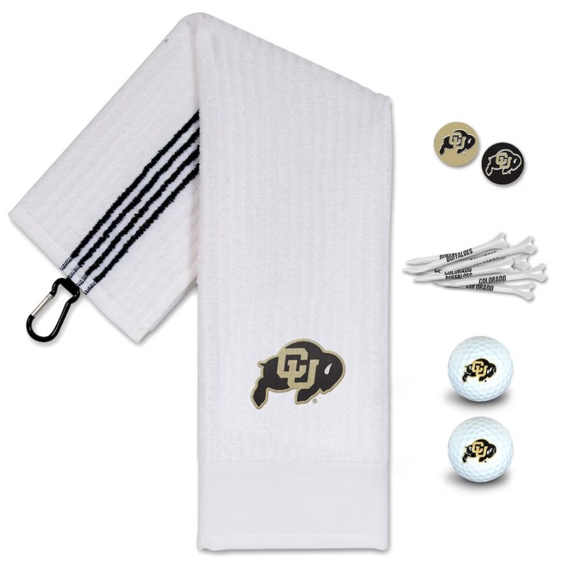 NCAA Team Effort Colorado Buffaloes Golf Gift Set