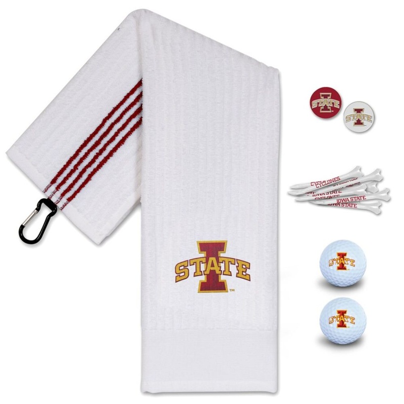 NCAA Team Effort Iowa State Cyclones Golf Gift Set