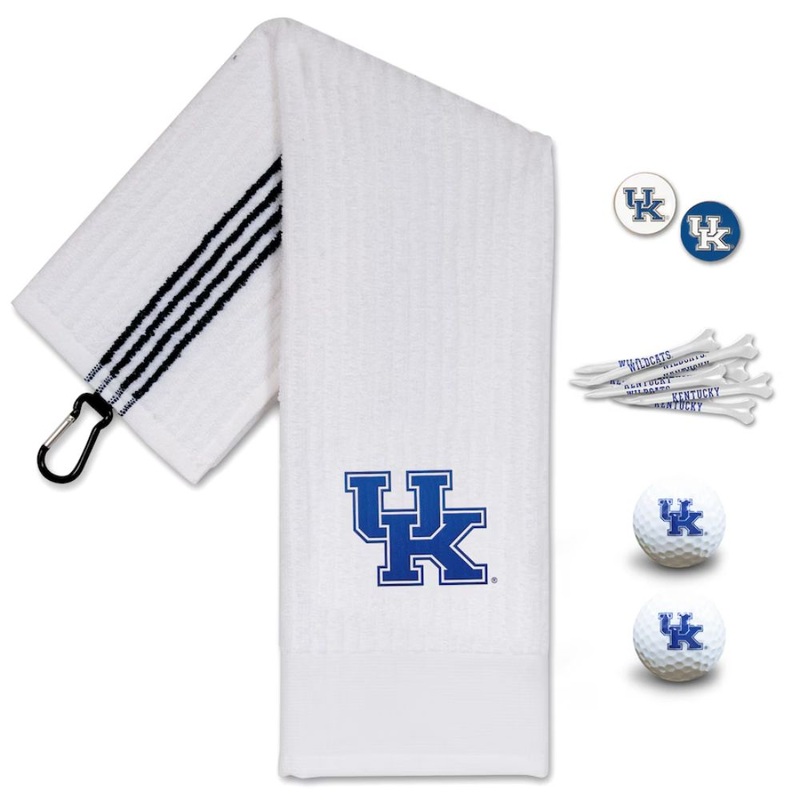 NCAA Team Effort Kentucky Wildcats Golf Gift Set
