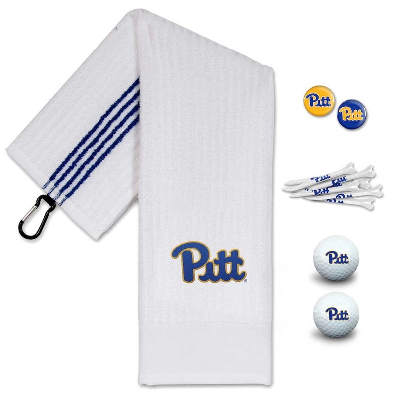 NCAA Team Effort Pitt Panthers Golf Gift Set