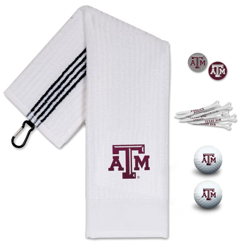 NCAA Team Effort Texas A&M Aggies Golf Gift Set