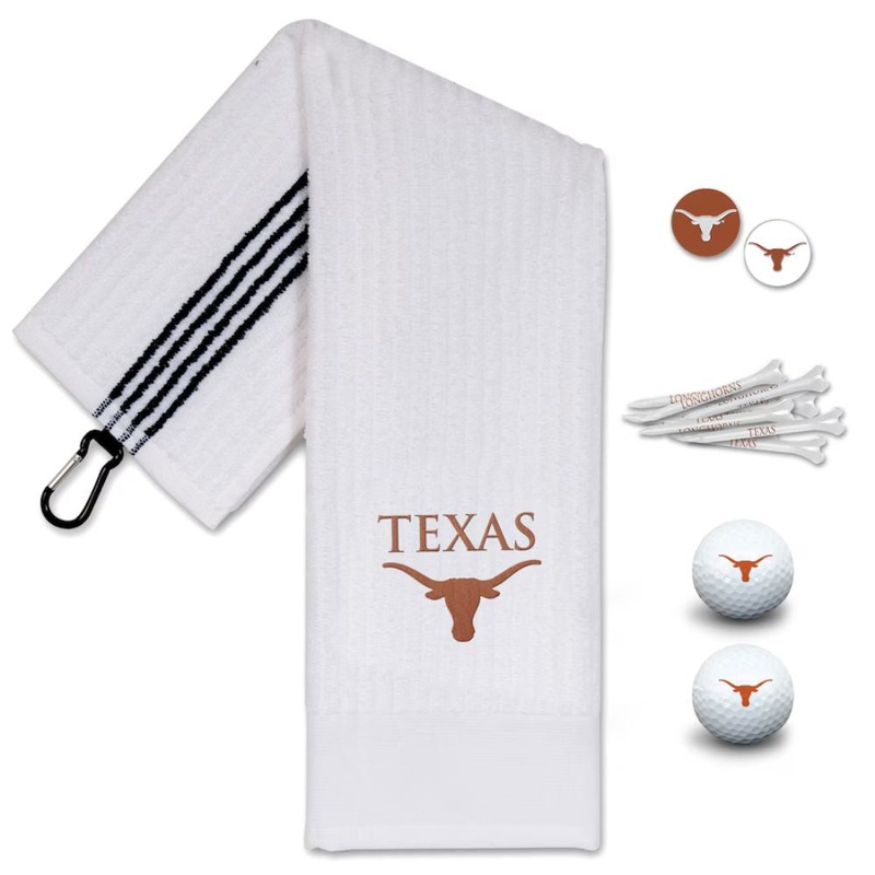 NCAA Team Effort Texas Longhorns Golf Gift Set