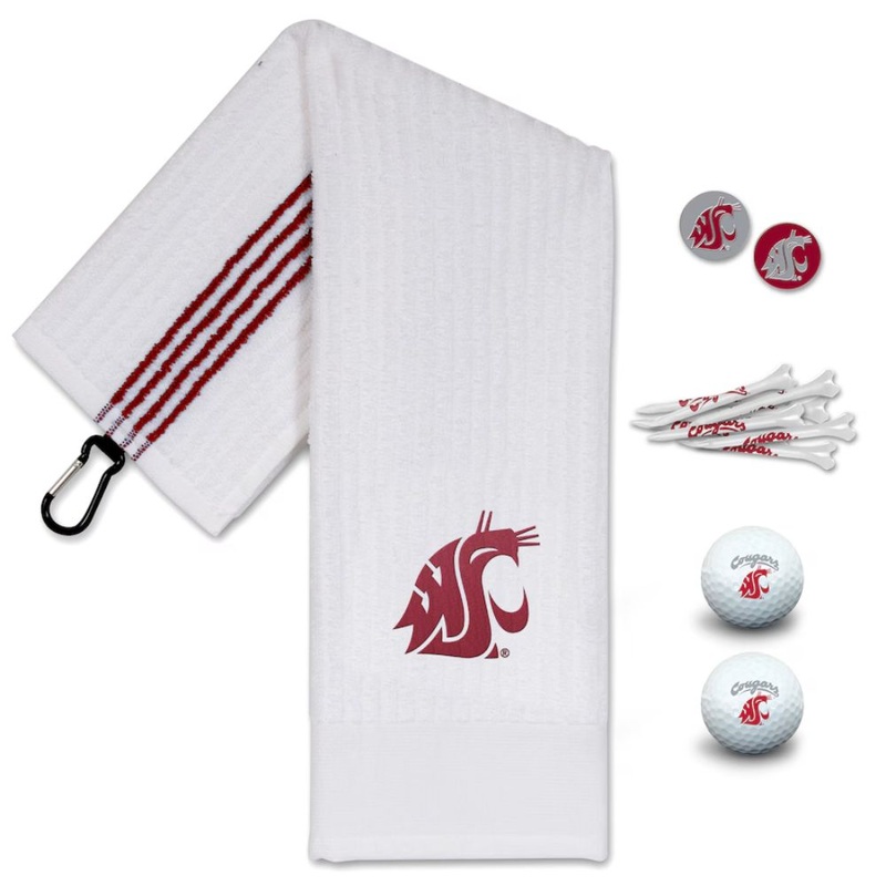 NCAA Team Effort Washington State Cougars Golf Gift Set