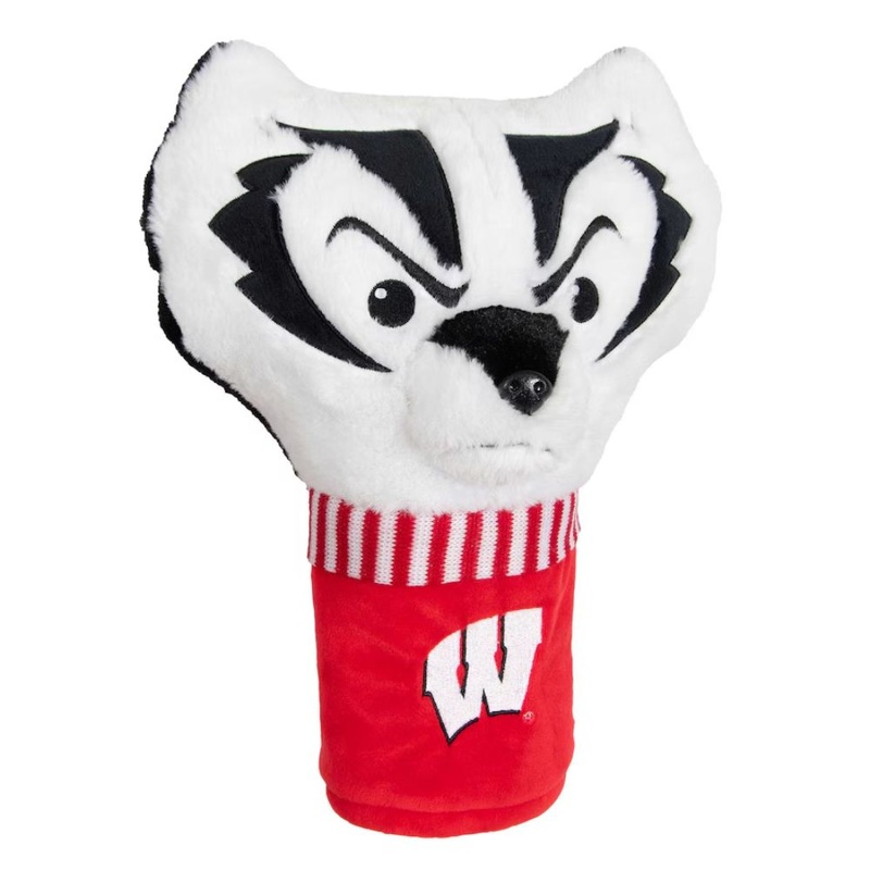 NCAA Team Effort Wisconsin Badgers Mascot Driver Headcover