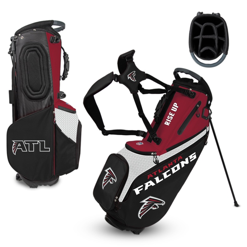 NFL Team Effort Back Nine Atlanta Falcons Stand Bag