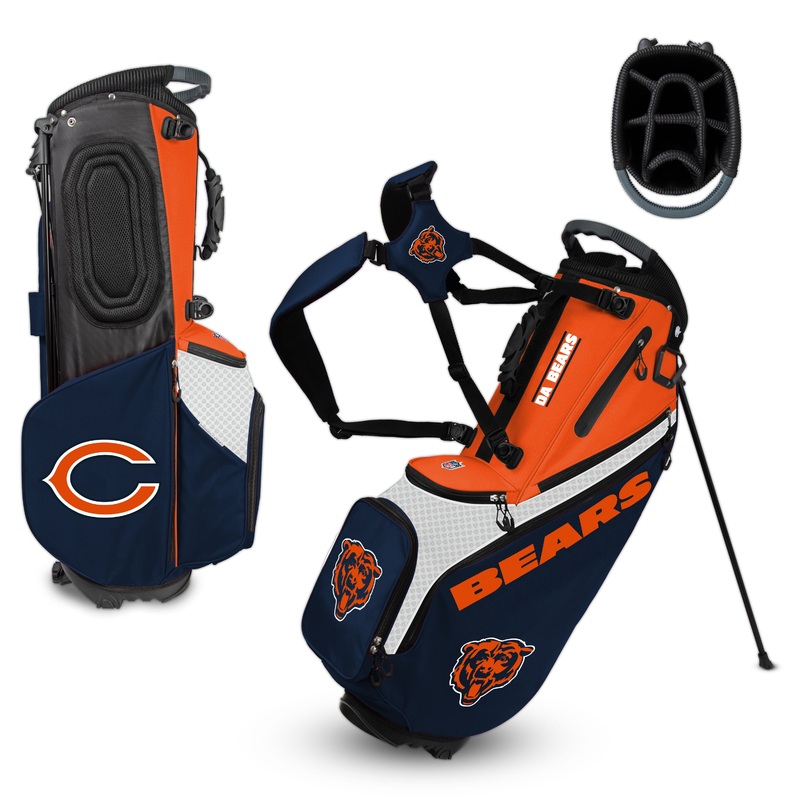 NFL Team Effort Back Nine Chicago Bears Stand Bag