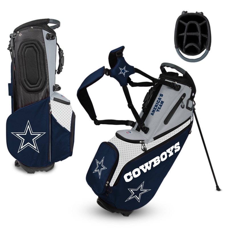 NFL Team Effort Back Nine Dallas Cowboys Stand Bag