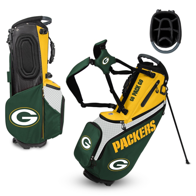 NFL Team Effort Back Nine Green Bay Packers Stand Bag