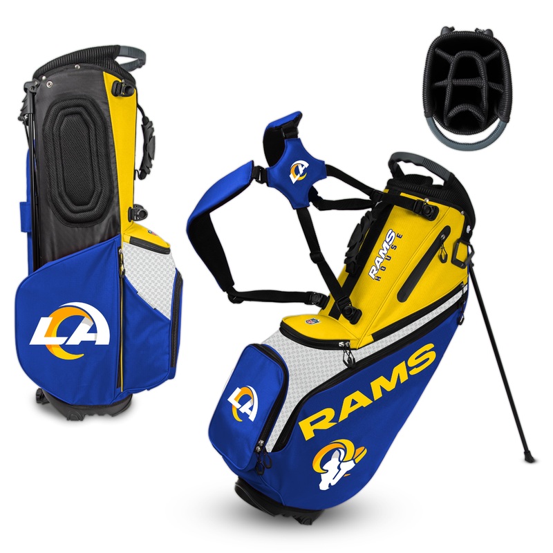 NFL Team Effort Back Nine Los Angeles Rams Stand Bag
