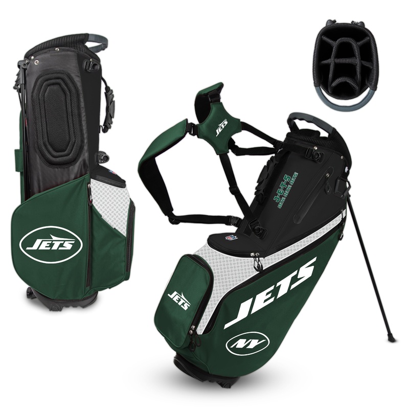 NFL Team Effort Back Nine New York Jets Stand Bag