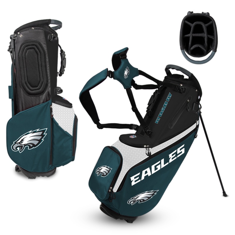 NFL Team Effort Back Nine Philadelphia Eagles Stand Bag