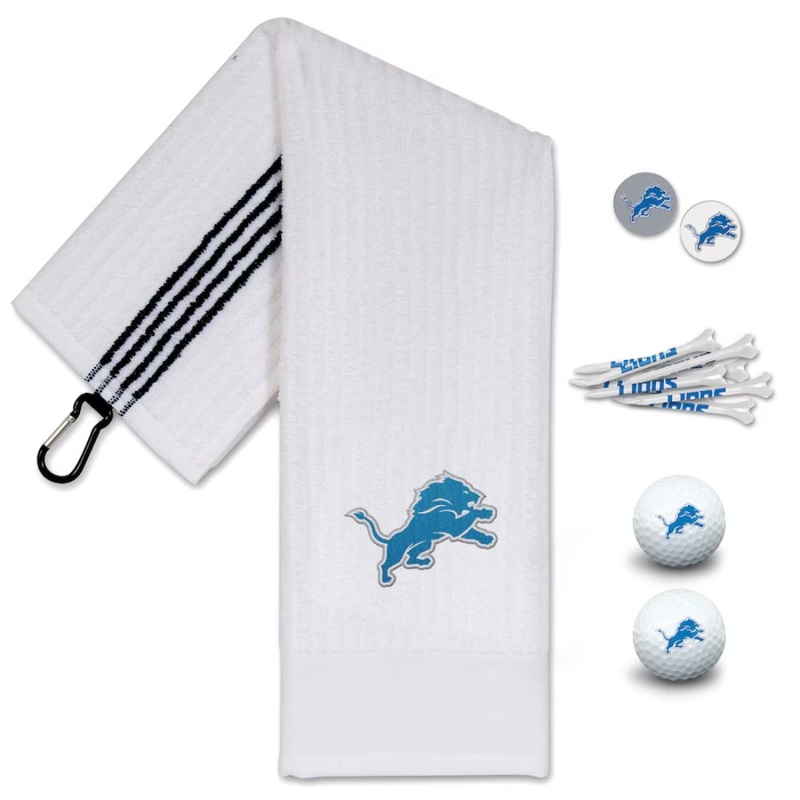 NFL Team Effort Detroit Lions Golf Gift Set