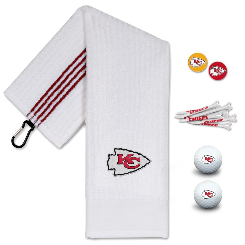 NFL Team Effort Kansas City Chiefs Golf Gift Set