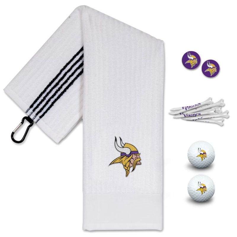 NFL Team Effort Minnesota Vikings Golf Gift Set
