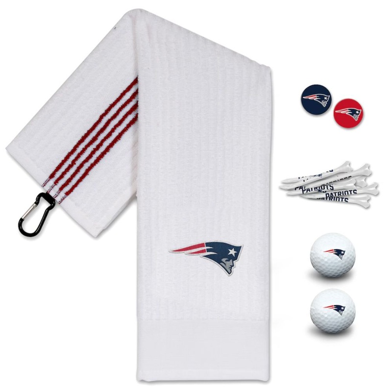 NFL Team Effort New England Patriots Golf Gift Set