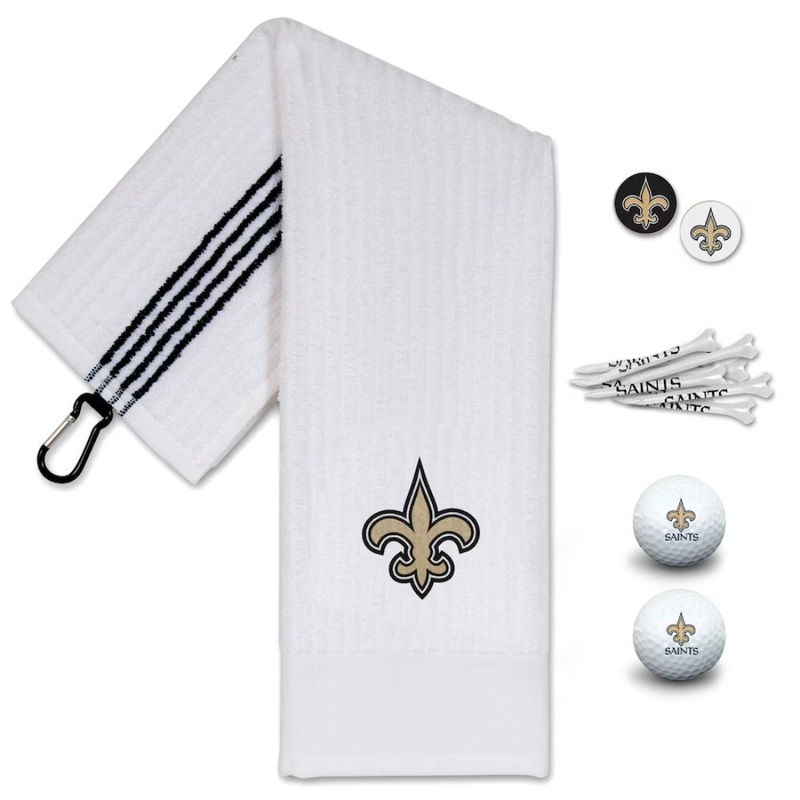NFL Team Effort New Orleans Saints Golf Gift Set