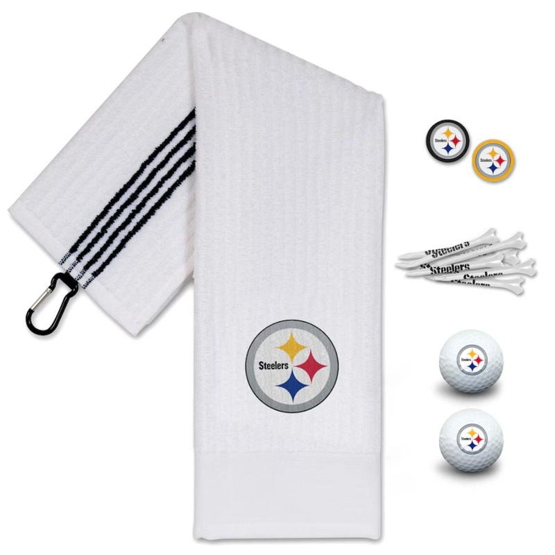 NFL Team Effort Pittsburgh Steelers Golf Gift Set