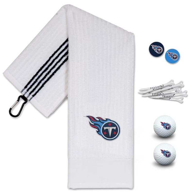 NFL Team Effort Tennessee Titans Golf Gift Set