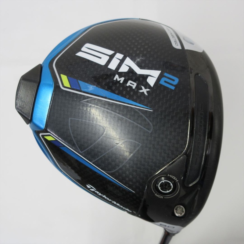 TaylorMade Driver SIM2 MAX 9 Stiff TENSEI BLUE TM50(SIM2)