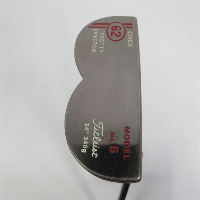 Titleist Putter SCOTTY CAMERON CIRCA 62 No.6(2007) 33.5 inch