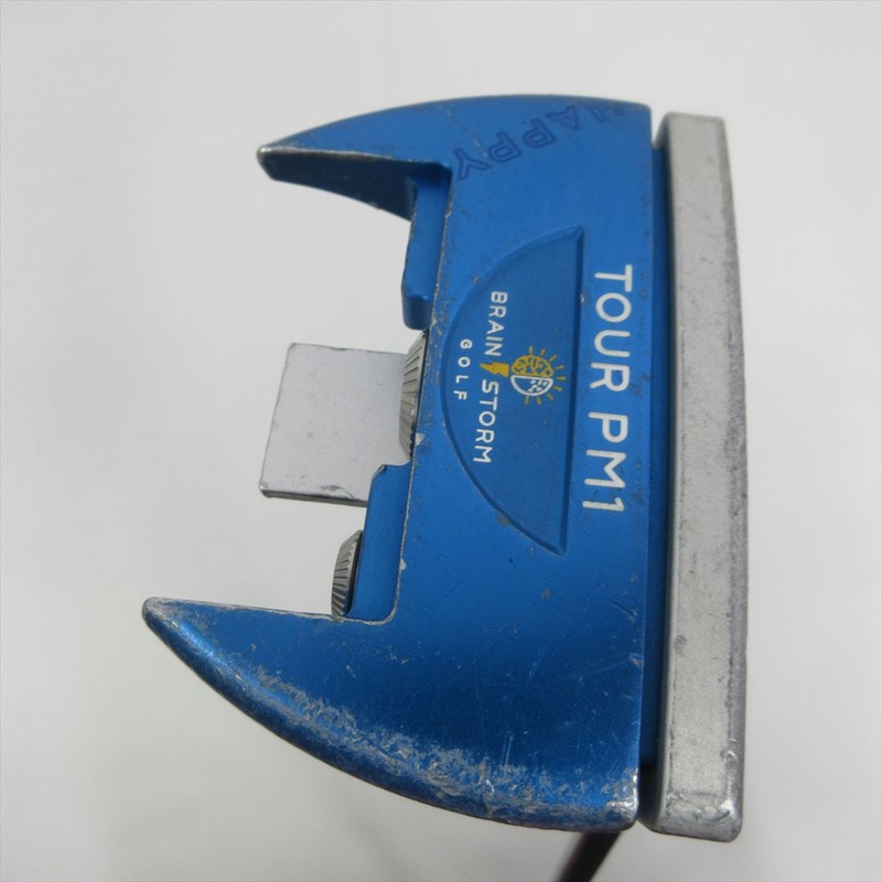 BRAIN STONRM GOLF Putter HAPPY TOUR POINTED MALLET 34 inch