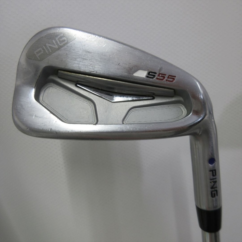 Ping Iron Set PING S55 Stiff CFS Steel 6 pieces Dot Color Maroon