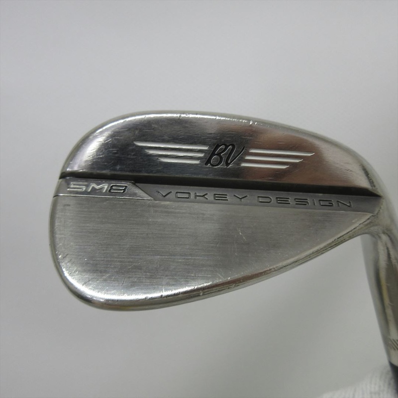 Titleist Wedge VOKEY SPIN MILLED SM8 Brushed Steel 50 Dynamic Gold 95 S200