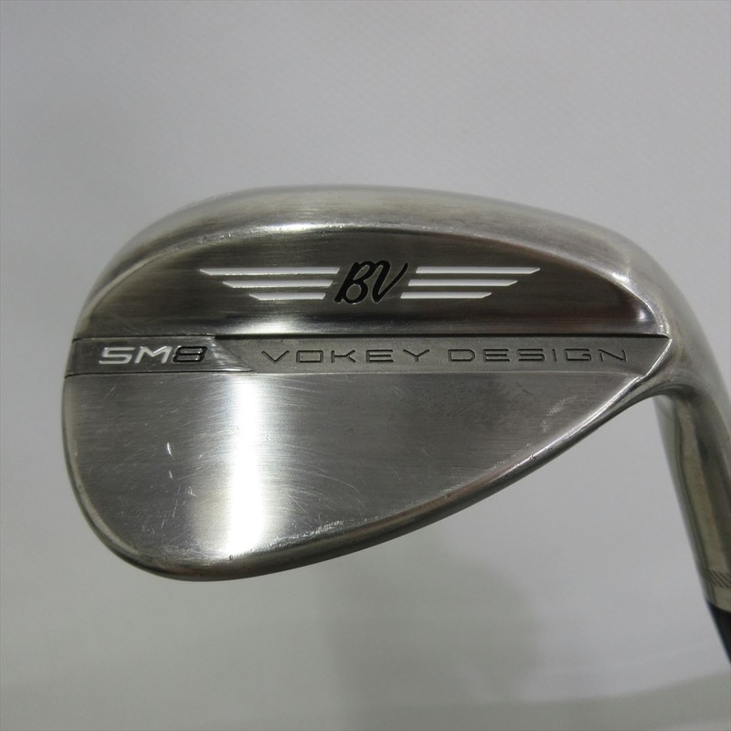 Titleist Wedge VOKEY SPIN MILLED SM8 Brushed Steel 58 NS PRO 950GH neo