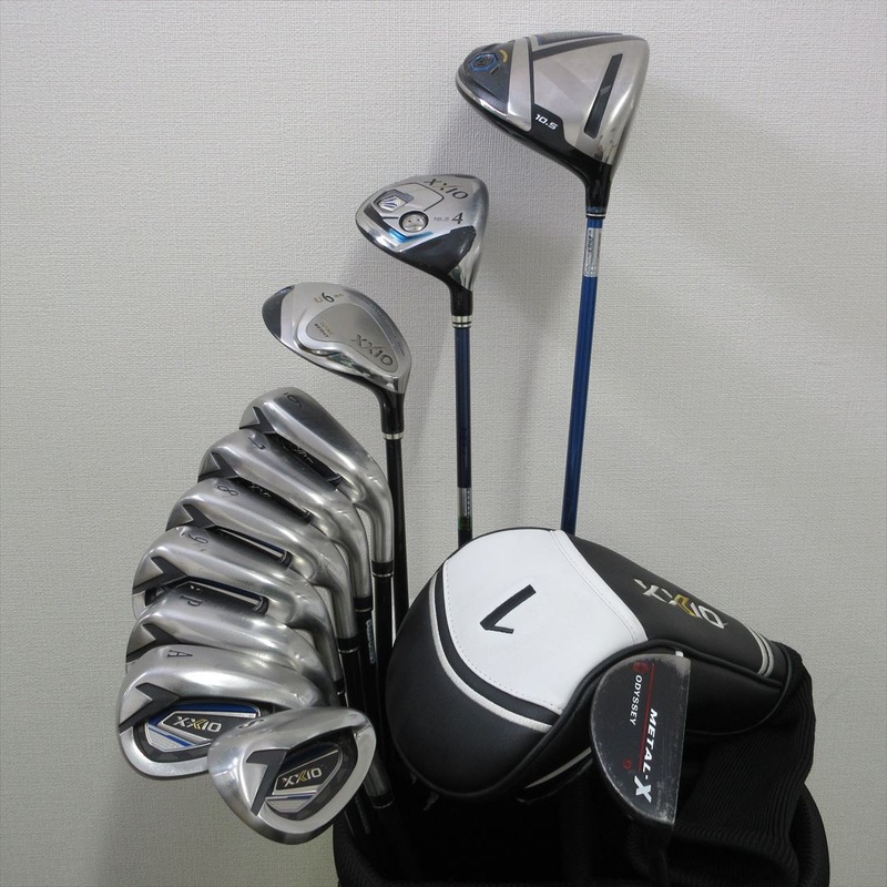 XXIO Club set Stiff 11 pieces (No Golf bag)