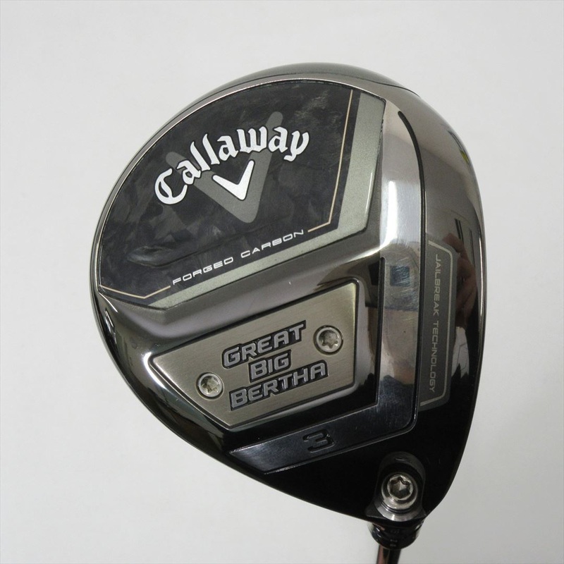 Callaway Fairway FairRating GREAT BIG BERTHA 2023 3W 15 Reg Speeder NX for GBB: