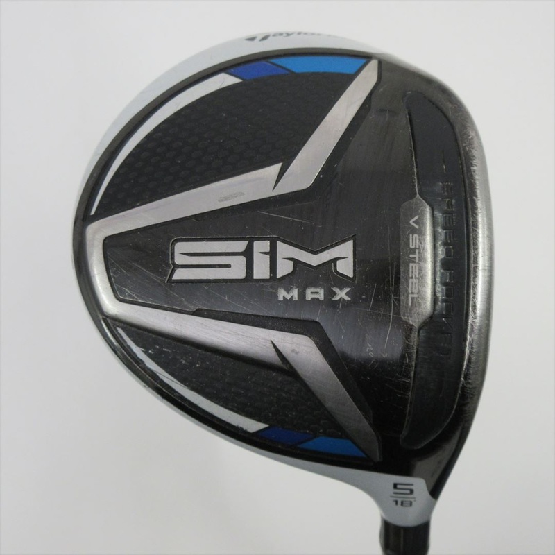 TaylorMade Fairway SIM MAX 5W 18 Regular TENSEI BLUE TM50