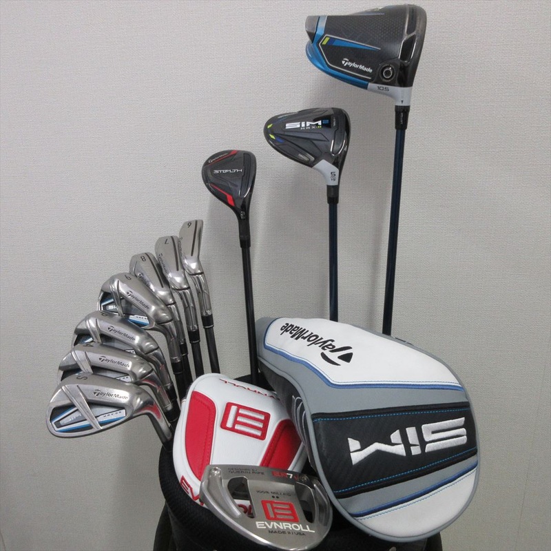 Taylor Made Club set Regular 11 pieces (No Golf bag)
