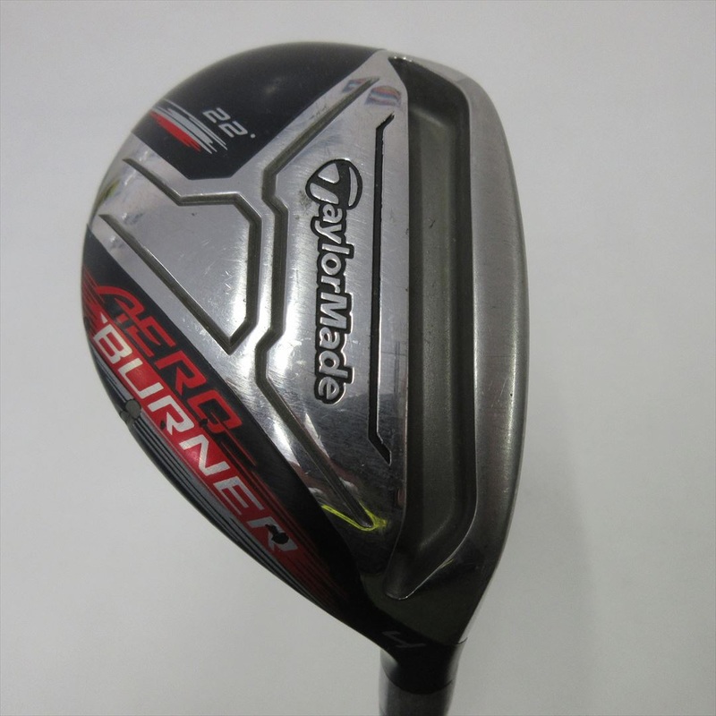 TaylorMade Hybrid Fair Rating AERO BURNER Black HY 22 Stiff REAX 60