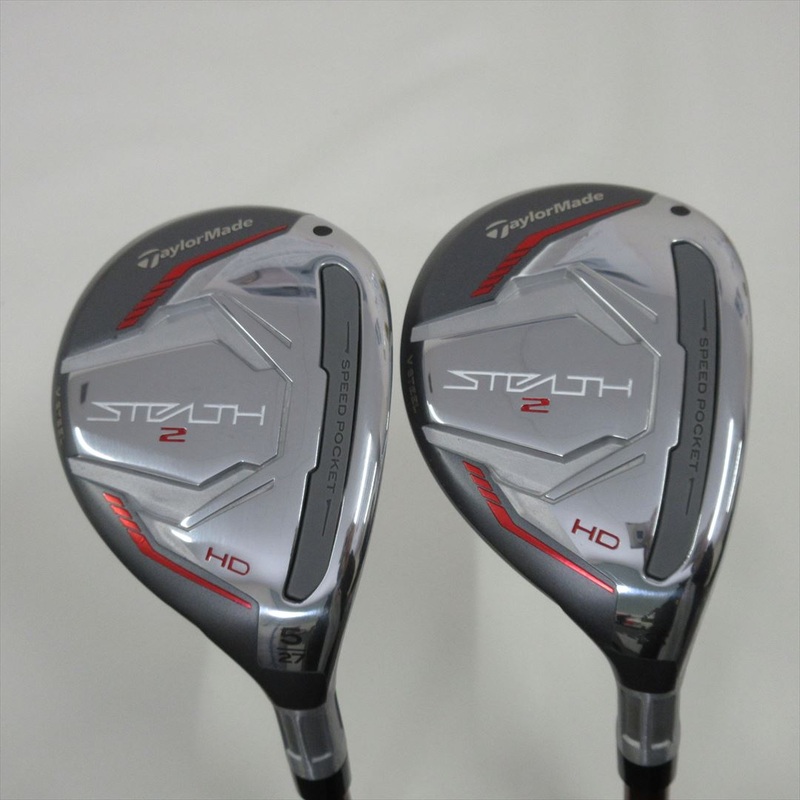 “2-Pack Golf Clubs” TaylorMade Hybrid STEALTH2 HD U4 & U5 Ladies TENSEI RED TM40