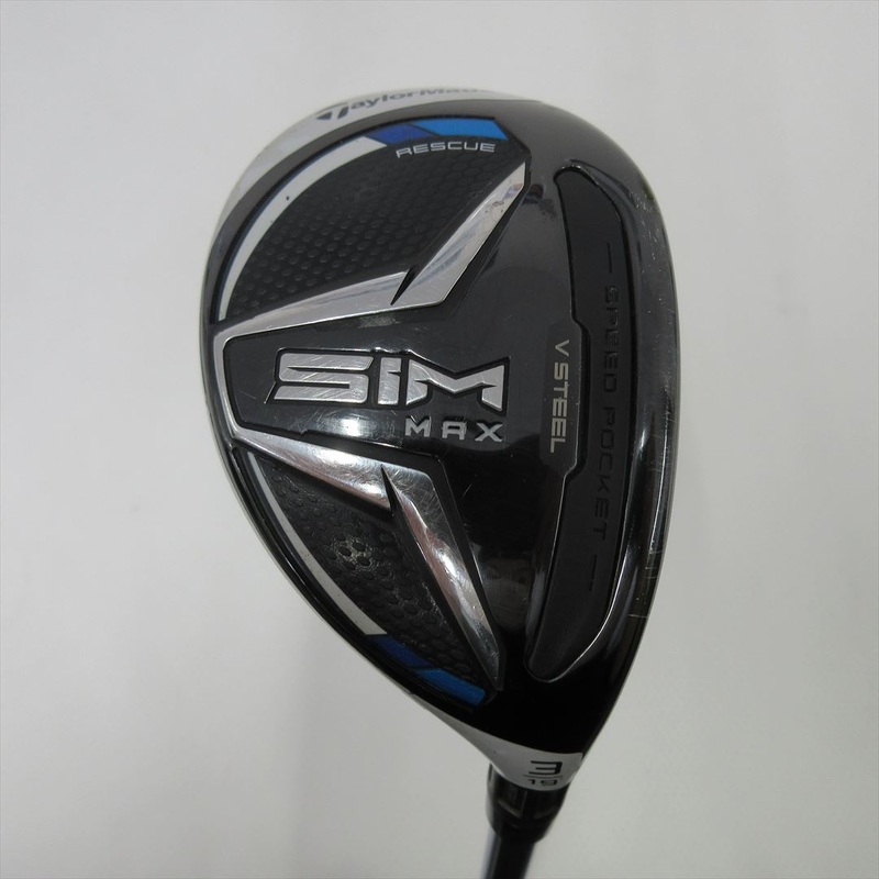TaylorMade Hybrid SIM MAX HY 19 Stiff KBS MAX85 JP