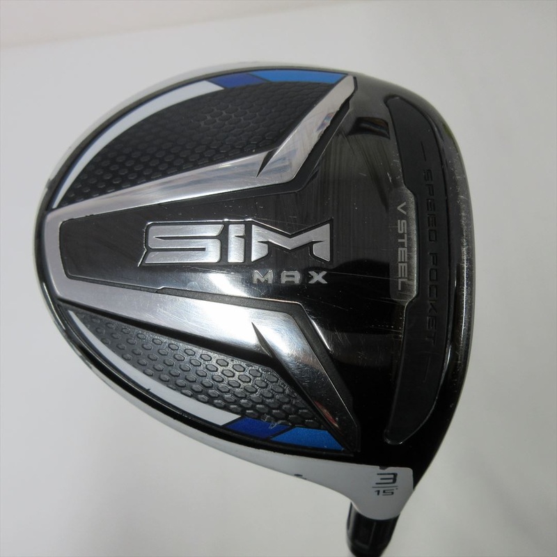 TaylorMade Fairway Fair Rating SIM MAX 3W 15 Ladies TENSEI BLUE TM40