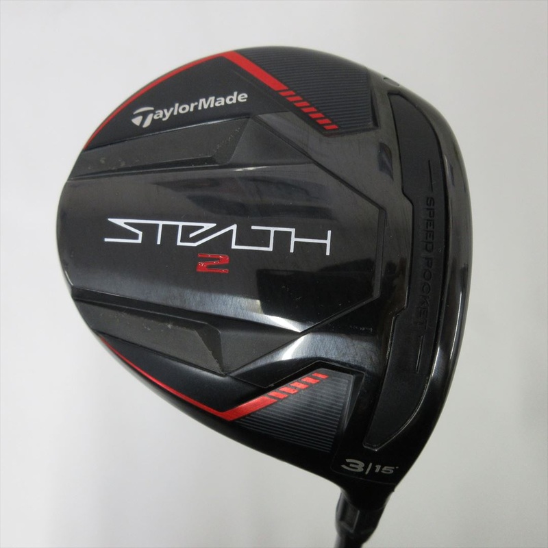 TaylorMade Fairway STEALTH2 3W 15 Stiff Tour AD CQ-6