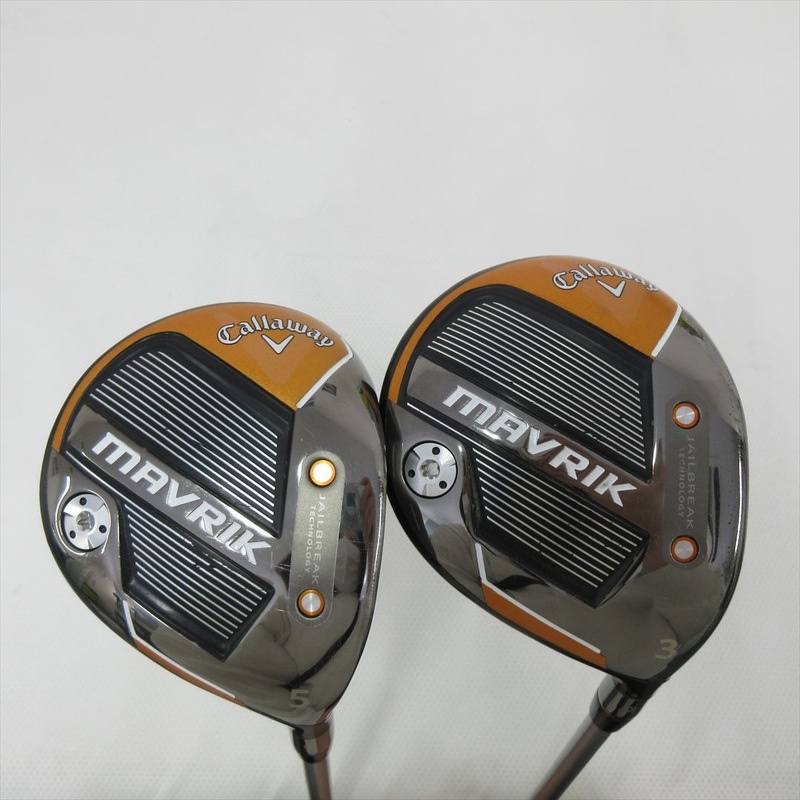“2-Pack Golf Clubs” Callaway Fairway MAVRIK 3W & 5W Regular Diamana 50 forCW