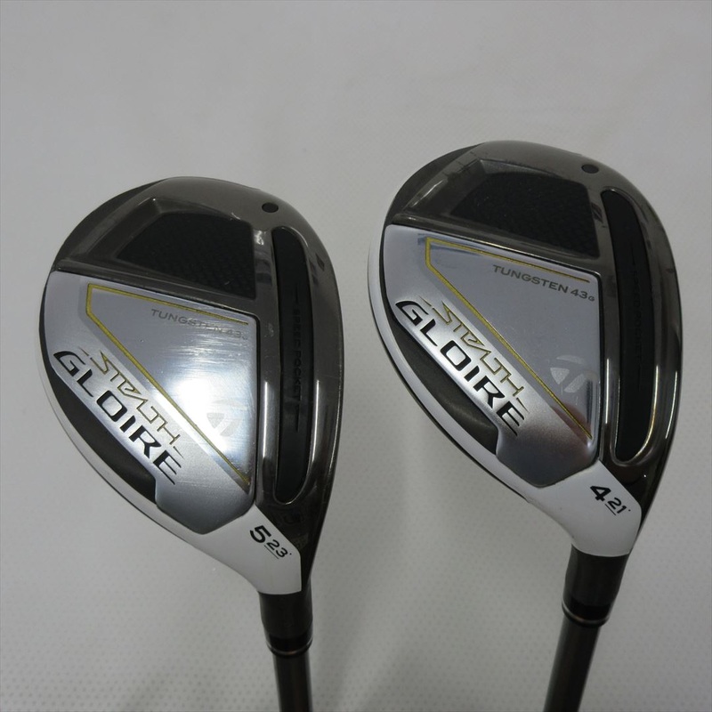 “2-Pack Golf Clubs” TaylorMade Hybrid STEALTH GLORE U4 & U5 Reg SPEEDER NX for TM