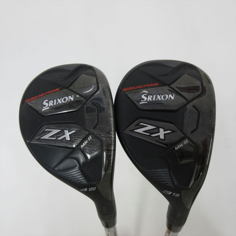 “2-Pack Golf Clubs” SRIXON Hybrid SRIXON ZX Mk 2 H3&H4 Stiff NS PRO 950GH neoDST