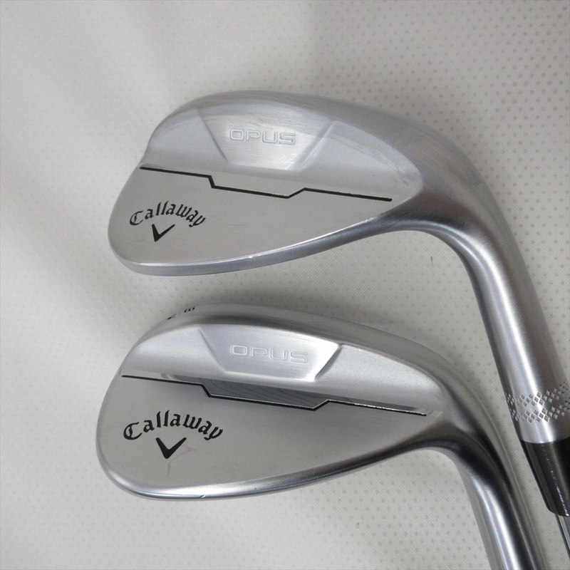 “2-Pack GolfClubs” Callaway Wedge OPUS Chrome 52&58 Stiff NS PRO 950GH neo