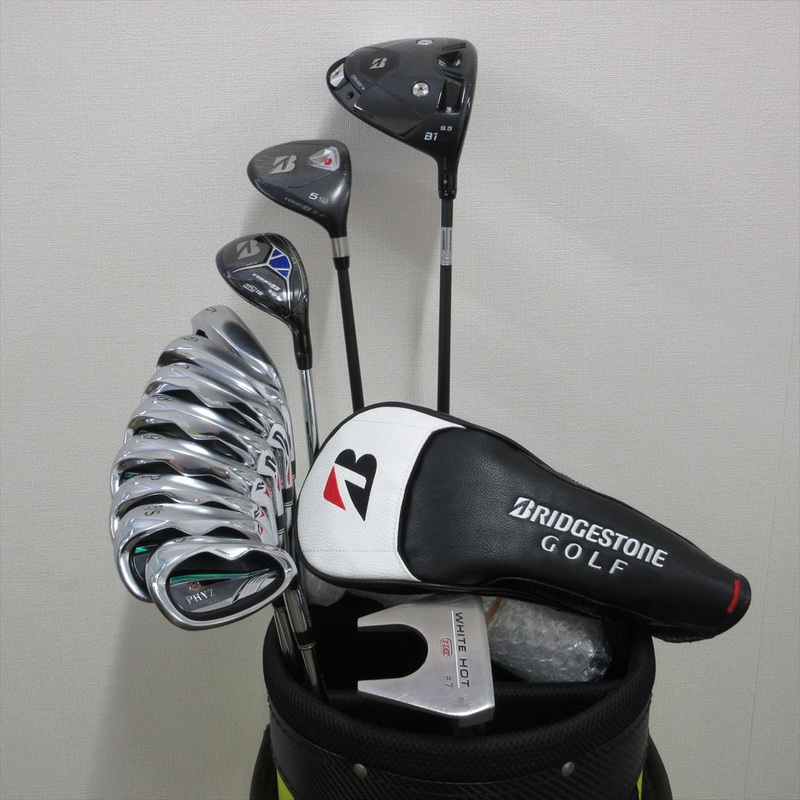 Bridgestone Club set Stiff 12 pieces (No Golf bag)