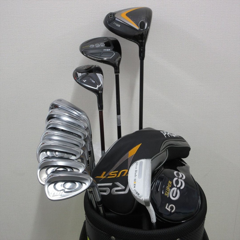 PRGR Club set Regular 11 pieces (No Golf bag)