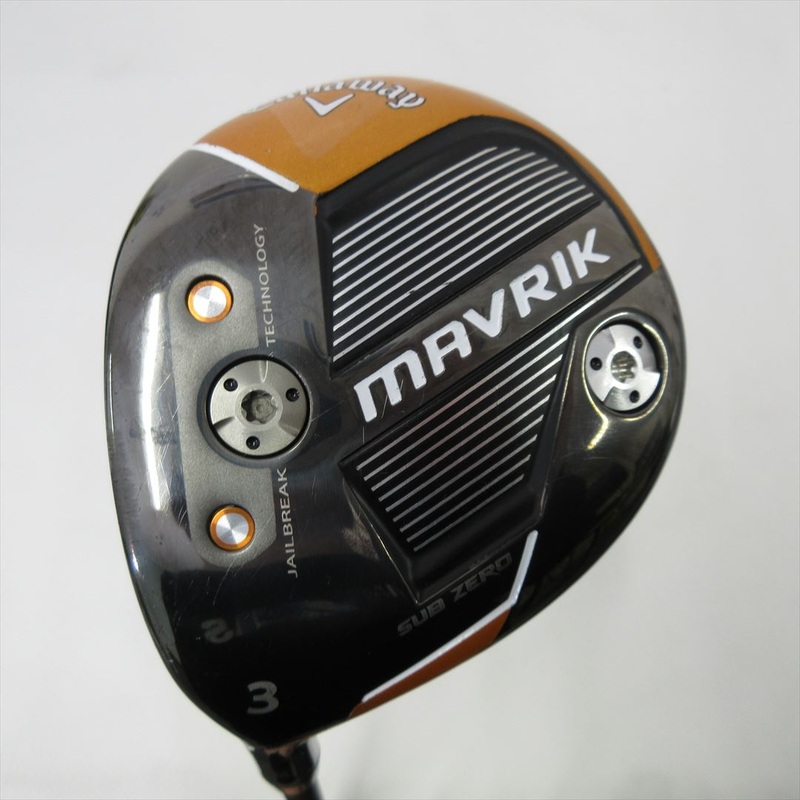 Callaway Fairway Lefty MAVRIK SUBZERO 3W 15 Stiff ALDILA ROGUE WHITE 130 MSI 70