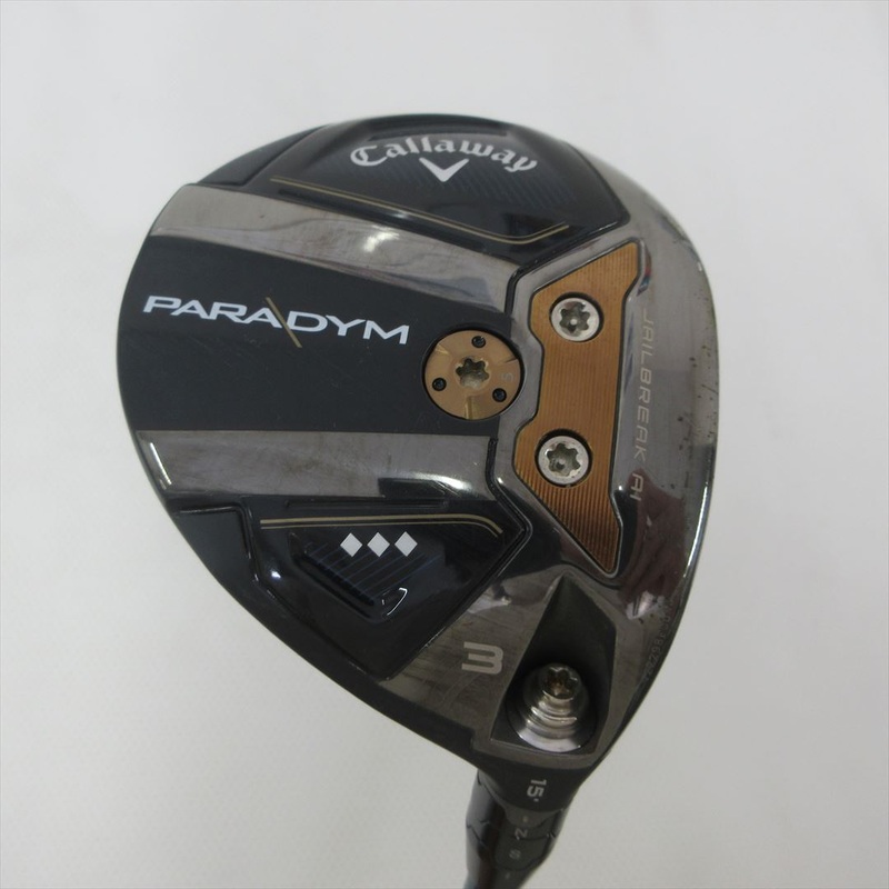 Callaway Fairway PARADYM Triple Dia 3W 15 Stiff Speeder NX 60 GREEN