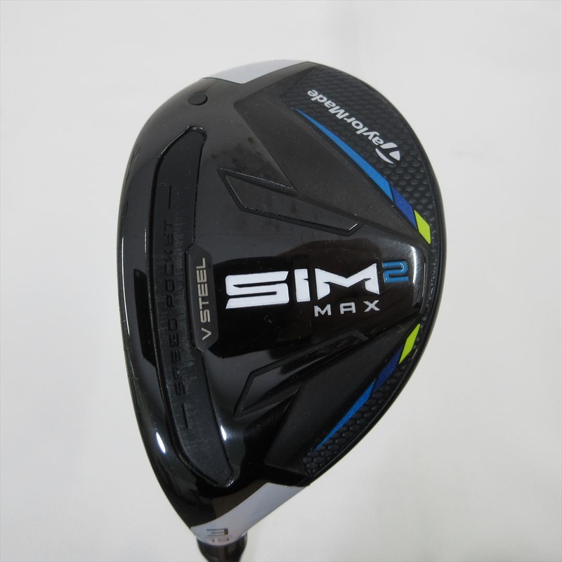 TaylorMade Hybrid Left-Handed SIM2 MAX HY 19 Stiff VENTUS BLUE 7(TM)