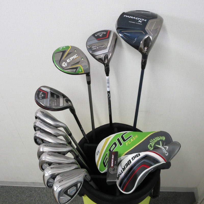 Callaway Club set Regular 13pieces (No Golf bag)